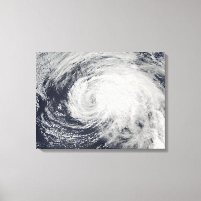 Tropical Storm Ele in the central Pacific Canvas Print (Front)