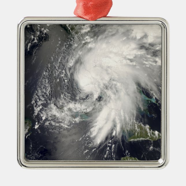 Tropical Storm Fay 2 Metal Tree Decoration (Front)