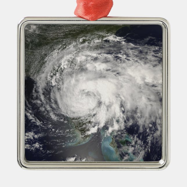 Tropical Storm Fay 4 Metal Tree Decoration (Front)