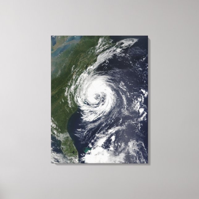 Tropical Storm Gustav Canvas Print (Front)