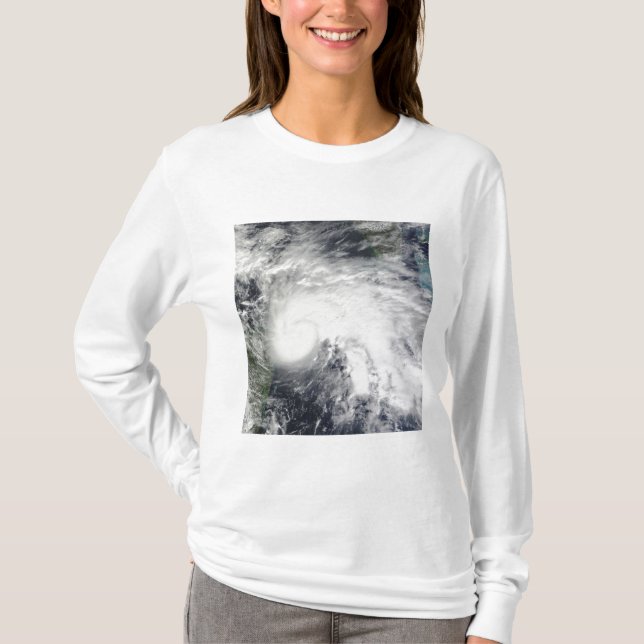 Tropical Storm Ida in the Caribbean Sea 2 T-Shirt (Front)