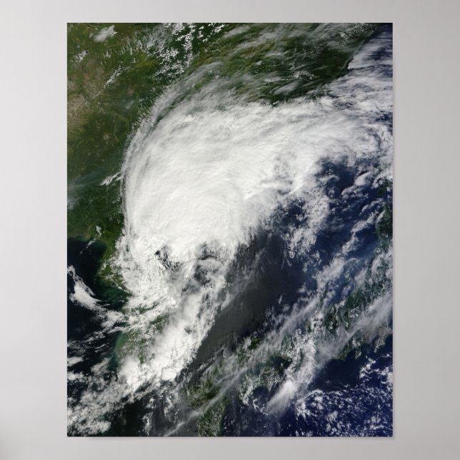 Tropical Storm Kompasu Poster (Front)