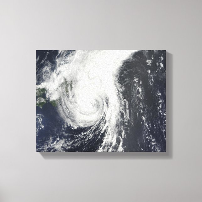 Tropical Storm Krovanh Canvas Print (Front)