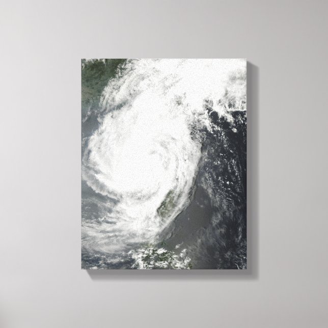 Tropical Storm Parm Canvas Print (Front)