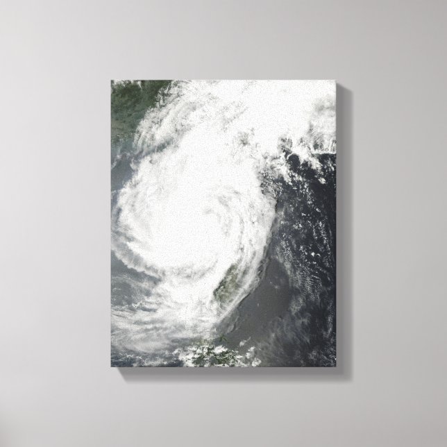 Tropical Storm Parm Canvas Print (Front)