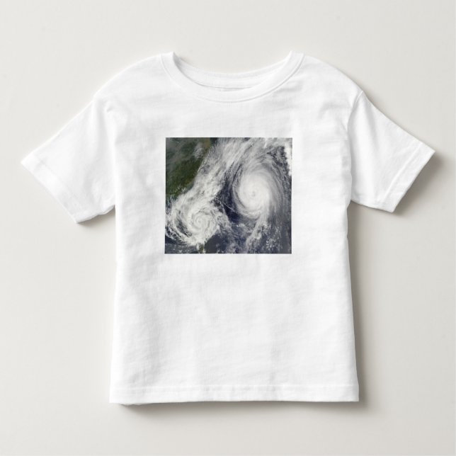Tropical Storm Parma and Super Typhoon Melor Toddler T-Shirt (Front)