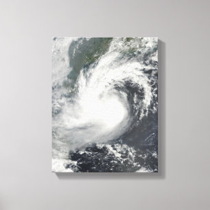 Tropical Storm Parma approaching China and Viet Canvas Print