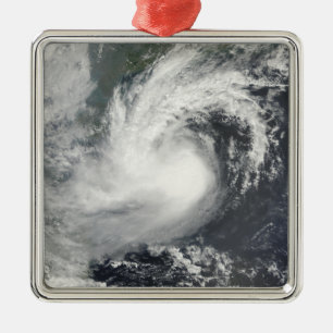 Tropical Storm Parma approaching China and Viet Metal Tree Decoration