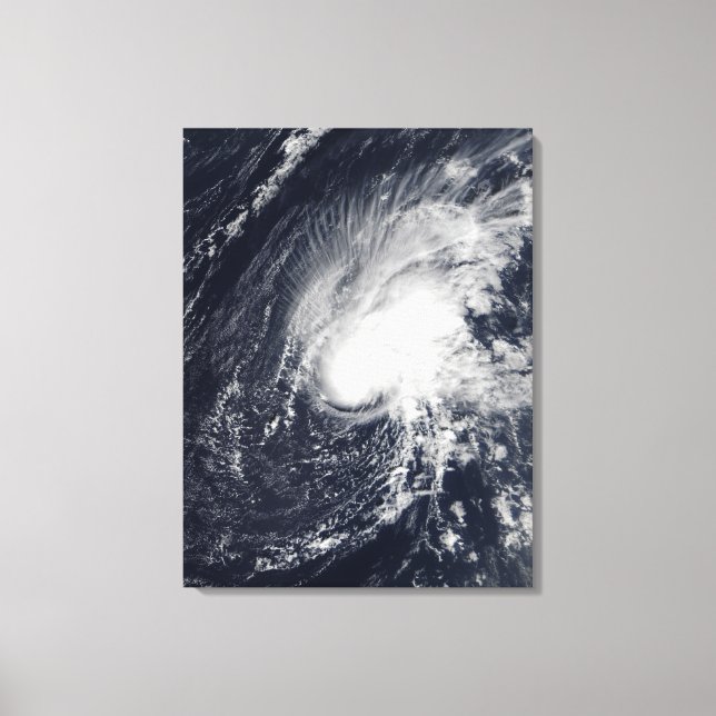 Tropical Storm Zeta Canvas Print (Front)