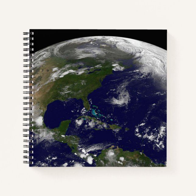 Tropical Storms On Planet Earth. Notebook (Front)