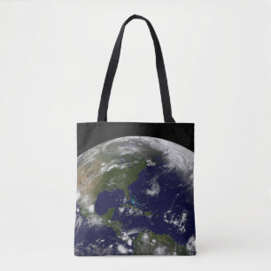 Tropical Storms On Planet Earth. Tote Bag