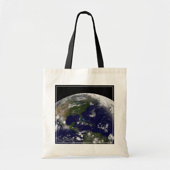 Tropical Storms On Planet Earth. Tote Bag (Front)