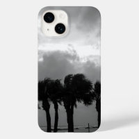 Tropical Stormy Skies Grayscale Case-Mate iPhone C