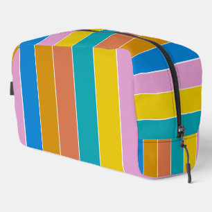 Tropical Striped Colours of Bonaire Dopp Kit