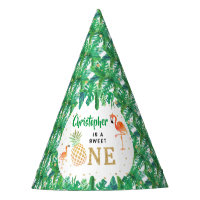 Tropical Summer Beach Luau Boys 1st Birthday