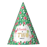 Tropical Summer Beach Luau Girls 2nd Birthday