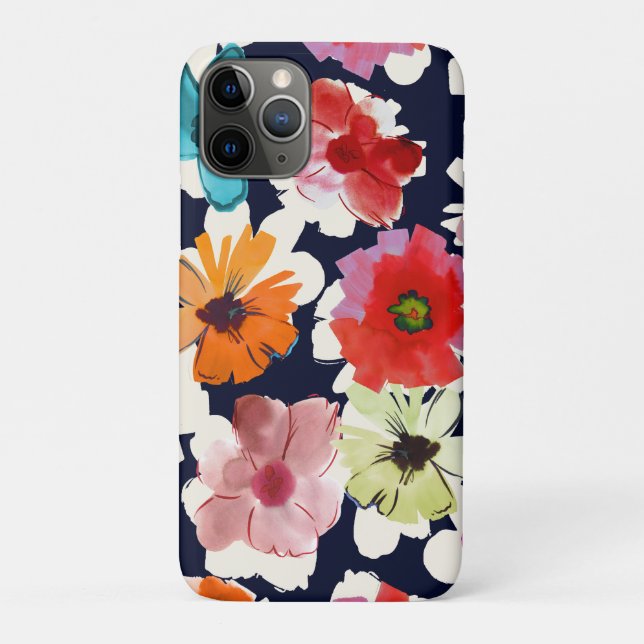 Tropical summer | Colourful florals Design Case-Mate iPhone Case (Back)