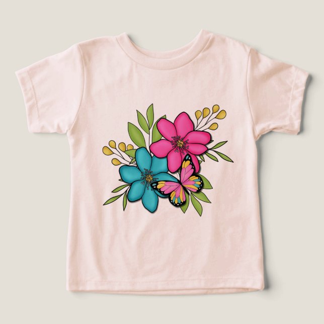 Tropical Summer Florals (Design Front)