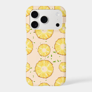 TROPICAL SUMMER FRUIT pineapple Slice pattern