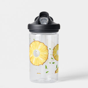 TROPICAL SUMMER FRUIT pineapple Slice  trendy Patt Water Bottle