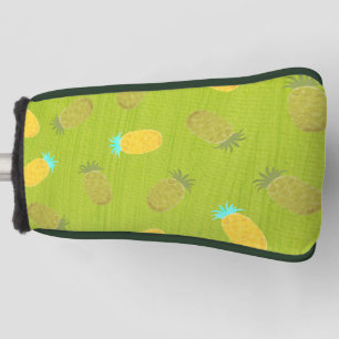 Tropical Summer Fruits Kiwi Green Golf Head Cover