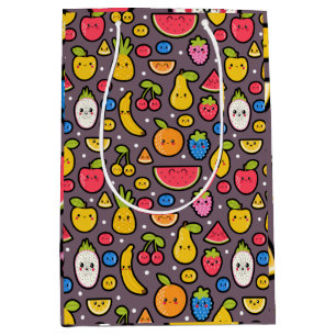 Tropical Summer Holiday Beach Party Pattern    Medium Gift Bag