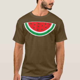 Tropical Summer Juicy Watermelon Summertime Vegan  T-Shirt