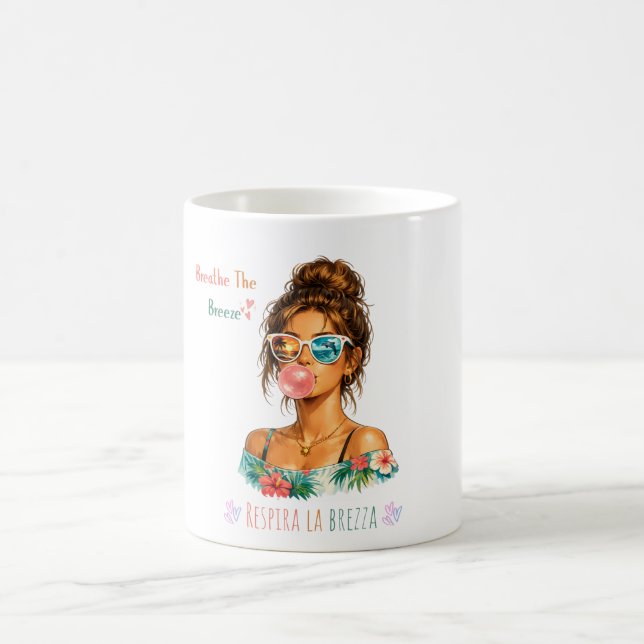 Tropical Summer Mug – Breathe The Breeze (Center)