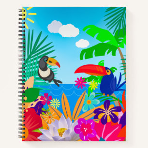 Tropical Summer Notebook