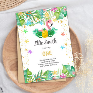 Tropical Summer Party Invite