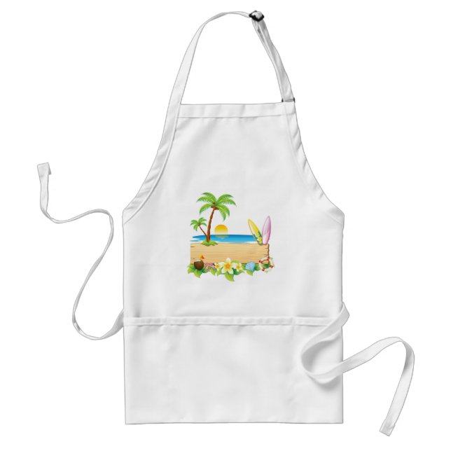 Tropical Summer Standard Apron (Front)