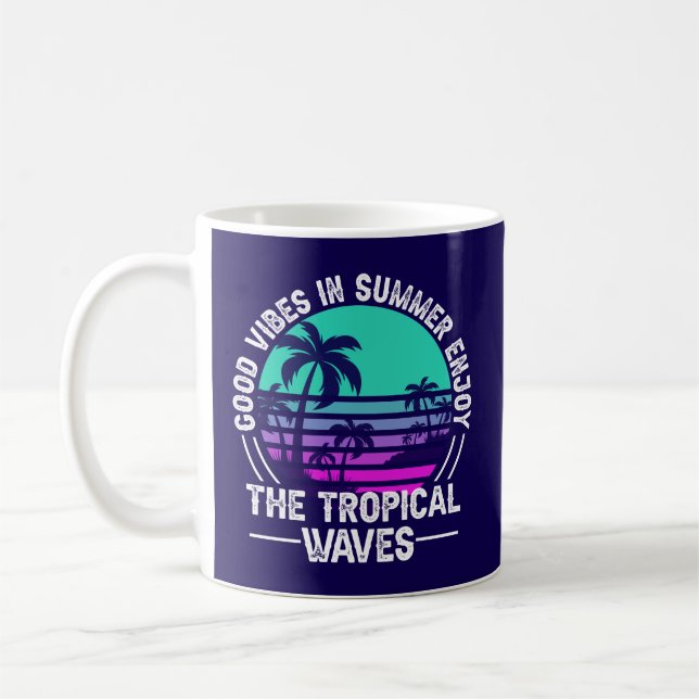 Tropical Summer Vibes-82646 Coffee Mug (Left)