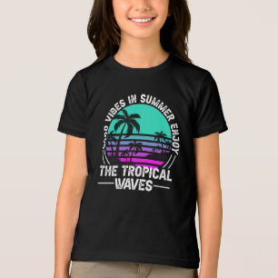 Tropical Summer Vibes-82646 Tri-Blend Shirt