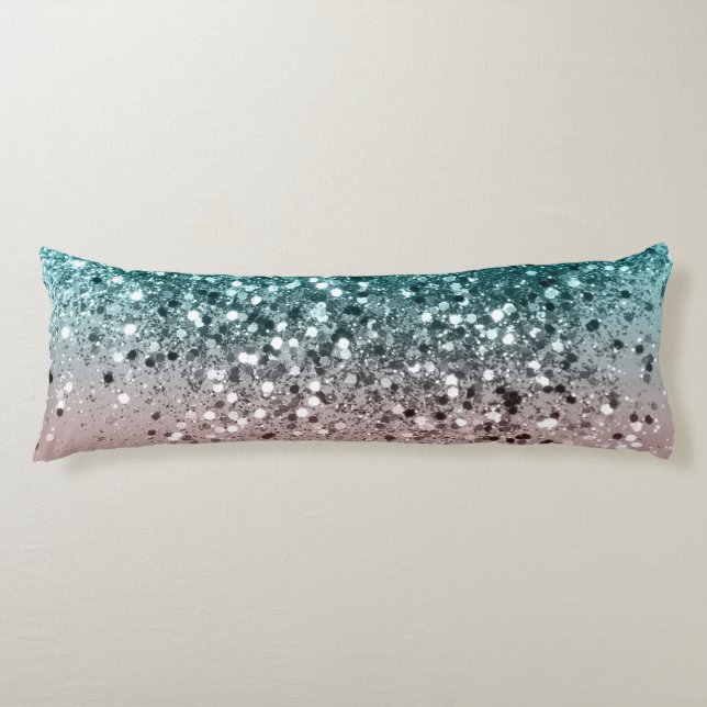 Tropical Summer Vibes Glitter #3 Body Cushion (Front)