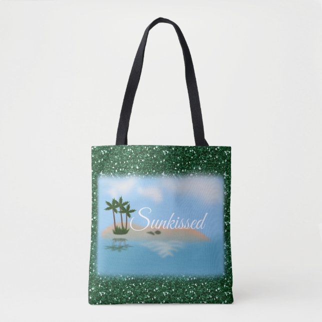 Tropical Sunkissed Tote Bag (Front)