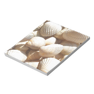 Tropical Sunny Exotic Sea Shells Notepad