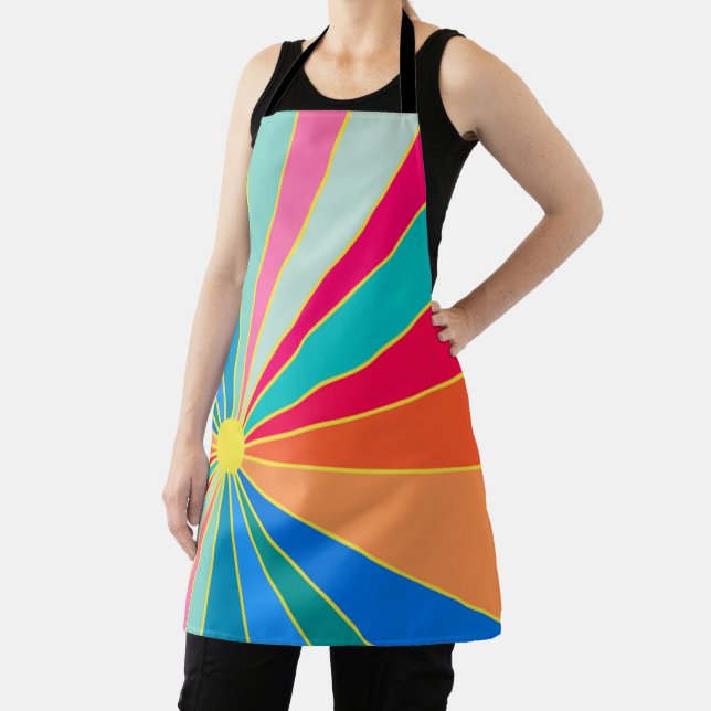 Tropical Sunrise Apron (Insitu)