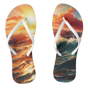Tropical Sunrise Jandals