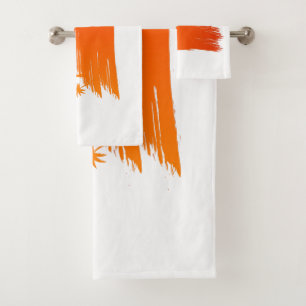 Tropical Sunset Bath Towel Set