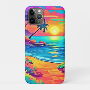 Tropical Sunset Beach Case-Mate iPhone Case