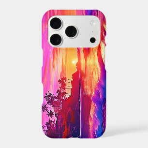 Tropical Sunset: Beach Glow Art