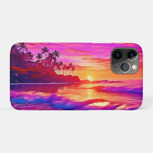 Tropical Sunset: Beach Glow Art Case-Mate iPhone Case