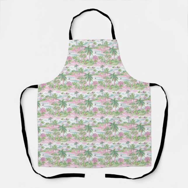 Tropical Sunshine Warms The Soul Apron (Front)