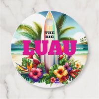 Tropical Surfboard The Big LUAU Birthday Party