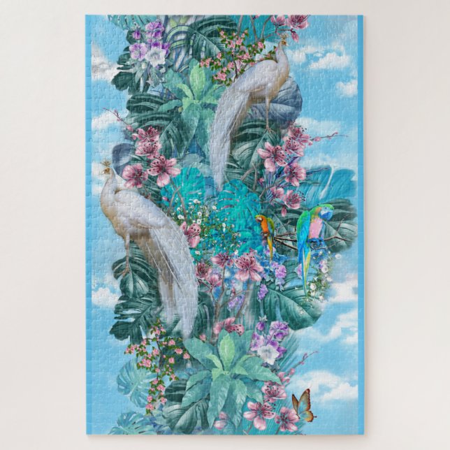 Tropical Surrealism Fantasy Jigsaw Puzzle (Vertical)