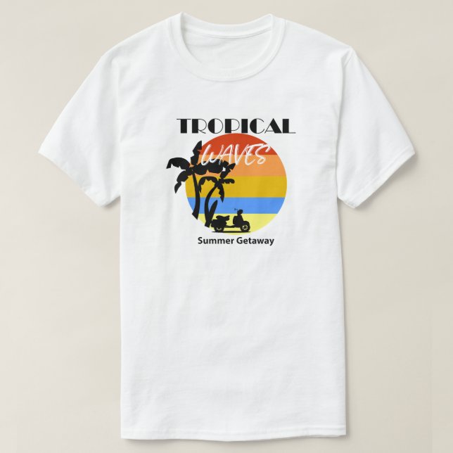 Tropical T-Shirt (Design Front)