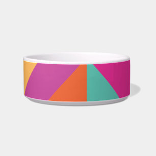 Tropical Tangram Pattern Bowl