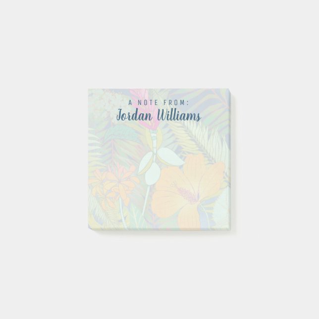 Tropical Tapestry II Post-it Notes (Front)