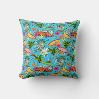Tropical Throw Pillow