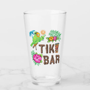 TROPICAL TIKI BAR GLASS